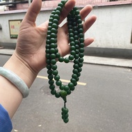 [Quick Shipment] 0 Green Beads Green Tara Chanting Buddha Glass Beads Bracelet wjldf09/9/27
