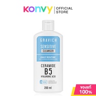 GRAVICH Moisture Daily Sensitive Cleanser 200ml กราวิช คลีนเซอร์ทำความสะอาดผิว