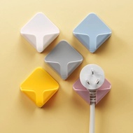 1pc Nail-free Plug Hook / Power Cord Storage Racks / Wall Storage Hooks /  Power Plug Socket Hanger 