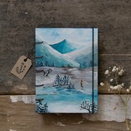 Winter feeling. Notebook Handmadenotebook Diary 筆記本 journal