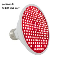 QKKQLA1 Beauty Anti Aging Red led Light bulb E27 Therapy Deep red 660nm 850nm IR Infrared plant grow