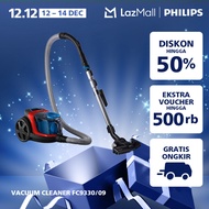 Philips Vacuum Cleaner Bagless - FC9330 [Powercyclone 5, Daya Jangkau 9m, Nozel Triactive, Filter Al