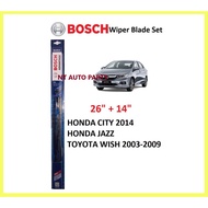 Bosch Advantage BA2614 Wiper Blade 26" & 14" For Honda City/ Jazz / Toyota Wish
