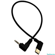 Best Flexible Type C to 2 5mm Audios Cable with Gold Platings Connectors for Superior Sound Flexible