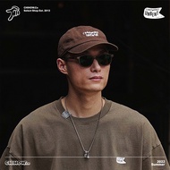 |Number Seven Firm|UNBENT 22SS Washed Slogan Cap Embroidered Label Old Hat