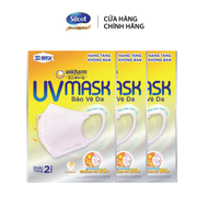[GIFT] Combo 3 Khẩu trang chống nắng UV Mask 2 miếng