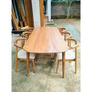K6 dining table Set, table size 200x90