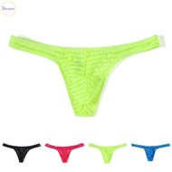 Mens Sexy Transparent Briefs Boxer Briefs Underpants Underwear T-Back Thong
