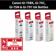 [Bundle Set] Canon GI-75 BK, C, M, Y Ink Bottle for MAXIFY GX2070 --- Canon GI75 Ink Bottle Canon GI