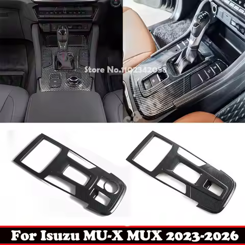 For Isuzu MU-X MU X 2023 2024 2025 2026 Interior Accessories Two/Four-Wheel Drive Center Control Gea
