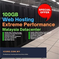 Web Hosting 100GB SSD Cpanel Malaysia Datacenter (one year)