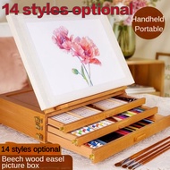 Desktop Desktop Easel Drawer Drawing Box Sketch Art Box Oil Painting Box Art Students Dedicated Fold