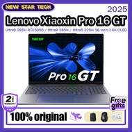 2025 Lenovo Xiaoxin pro 16 GT AI Laptop/Ultra9-285H /U9 285H/5050 AI 9 H 365 /AI 7 H 350 2.8K 120HZ 