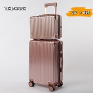 HANK กระเป๋าเดินทาง กระเป๋าล้อลาก 20 24 28นิ้ว Suitcase กระเป๋าเดินทางล้อลาก ถุงใส่ของ สัมภาระ วัสดุPC ล้อ 360° (รุ่นซิป 003 รุ่นกรอบอลูมิเนียม 883) Travel Luggage