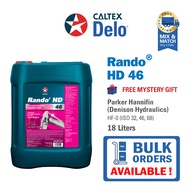 Caltex Rando HD 46 Premium Anti-Wear Hydraulic Oil (18L)