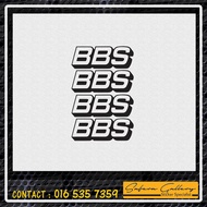 BBS STICKER RIM CUTTING STICKER