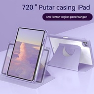 Acrylic Case iPad 720 Rotate Flip Case For iPad Air 5 Pro 11 9.7 10.2 M1 M2 Magnetic Protective Case
