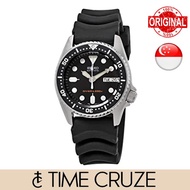 [Time Cruze] Seiko Automatic Diver's Black Strap Black Dial Sports Men Watch SKX013 SKX013K SKX013K1