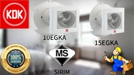 KDK 10EGKB / 15EGKB | 4 inch / 6 inch  |  Wall Mount Exhaust Fan  |  Ez Fan
