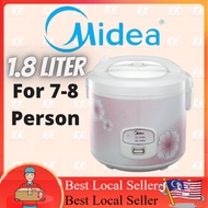 rice cooker MIDEA NON STICK rice cooker 1.8 liter periuk nasi elektrik periuk nasi electric rice cooker cooker rice rice