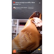 Mila Schon brown hobo bag for Grasya