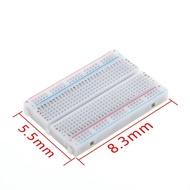 Lz ~1 Pcs New 400 Tie Points Solderless PCB Breadboard Mini Universal Test Protoboard DIY Bread Boar