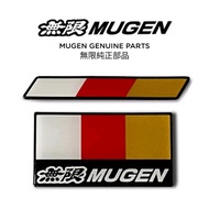 Mugen Tricolor Potting Logo Emblem Honda City Jazz Civic GM6 GN2 GN5 GM2 Hatchback Civic FC FE HRV S