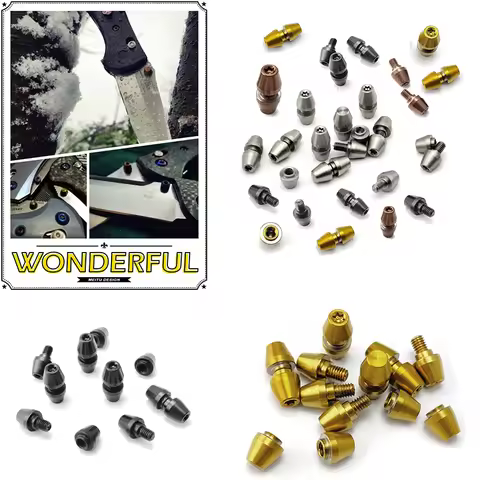 4 Colors Folding Knife Stainless Steel Thumb Push Button Screw Rivet Stud for Benchmade Griptilian 5