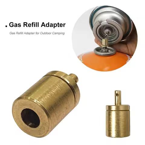 Inflate Butane Canister Tank Accessories Hiking Camping Gas Cylinder Refill Adapter Stove Adaptor Ga