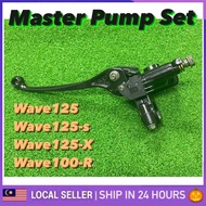 MASTER PUMP HONDA WAVE125 WAVE125X WAVE125S Wave125 wave100r DISC BRAKE PUMP WAVE125 S X MASTER PUMPDISC BRAKE LEVER SET