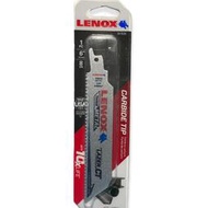 美國 LENOX 狼牌 6108RCT 往復鋸條 鑄鐵 不銹鋼專用 6"*8T 雙金屬軍刀鋸片