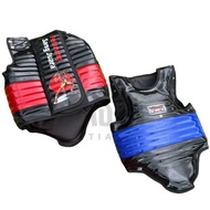 Petarung Sang Juara Body Vest Protector Silat Full Velcro Tournament Training Thick Pad Red Blue