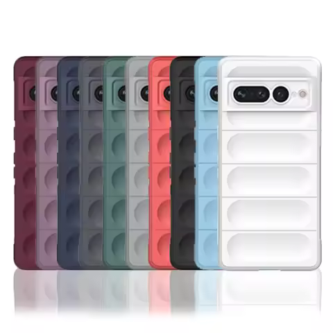 For Google Pixel 7 Pro Case For Google Pixel 7 Pro 6A Capas Soft TPU Shockproof Lens Protective Fund