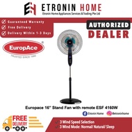 Europace 16” Stand Fan with remote ESF 4160w