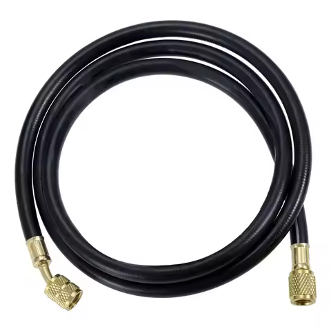 59inch AC 800PSI Refrigeration Charging Hose Guage HVAC Hoses 1/4" SAE Male Female Flares R410a R134