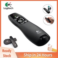 【✅SG Ready Stock】Logitech R400 Wireless Presenter Red Laser Pointer 2.4GHz Remote Control PPT USB Pr
