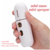 Nano Spray Water Replenisher Portable Mini Spray Face Moisture Replenisher Face Steamer Charging Humidifier