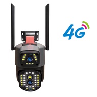 พร้อมส่ง V380 4G-WIFI Camera 8/12MP 4K 39LED Dual Lens กล้องวงจรปิดใส่ซิม-ไวไฟ ความละเอียด8/12ล้านพิ
