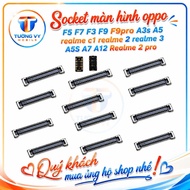 Combo of 2 screen sockets for oppo F5 F7 F3 F9 F9pro A3s A5/c1/C2 A5S A7 A12