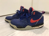 Nike flight13 mid 藍紅配色 us8(26cm)