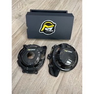 Engine Cover Carbon Fabric Pattern 2 Crankcase Honda CRF250-300L Motocross Line Enduro Forest Accessories