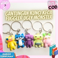 GANTUNGAN FUGGLER MINI KEYCHAIN SMALL KEYCHAIN FUGGLER UGLY MONSTER CUTE UNIQUE MINI KEYCHAIN FUGGLE