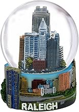 City-Souvenirs Raleigh North Carolina Snow Globe 3.5 Inches