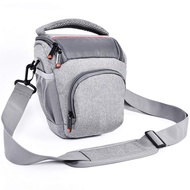 FOSOTO Compact DSLR Camera Bag Shoulder Crossbody Case Compatible for Canon EOS Rebel T6 T7 T8i T100