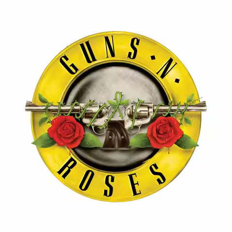 3D Interesting Graphics Guns N Roses Funny Car Stickers Vinyl Waterproof Sunscreen Scratch-Proof Hig