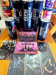 Pepsi x BLACKPINK 聯名罐及周邊