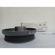 CRANKSHAFT PULLEY / MAIN PULLEY GENUINE PART (ORIGINAL)[ 23124-2F000 / 23124-2F602 ] HYUNDAI SANTAFE