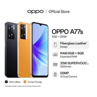 HP OPPO A77s 8/128 GB - OPPO A77 s RAM 8GB ROM 128GB GARANSI RESMI