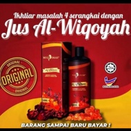 PAKEJ 2 BOTOL JUS AL WIQOYAH + STOK + POSTAGE 24JAM +