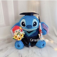 畢業史迪仔/Stitch畢業公仔 Gradfriends
